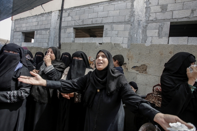 Gazze şehidini uğurladı